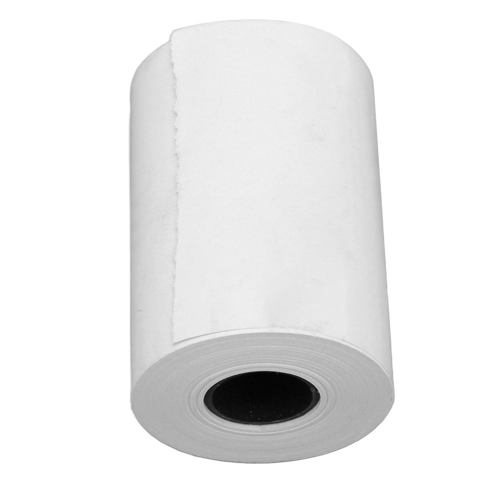 Rolki papieru termicznego 50 rolek Gruby, żywy biały 57x50 mm Wygładzająca odpowiednia szczelność Rolki papieru paragonowego do drukarek paragonowych i systemów POS (Bez rdzenia rurowego)