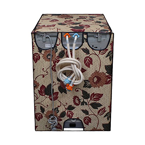 Image of DREAM KING Waterproof & Dust-Proof Top Loading Fully Automatic Washing Machine Cover Suitable for 5 kg, 5.2 kg, 5.5 kg (53 x 84 x 53 cms)