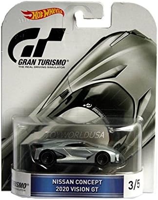 2016 Retro Hot Wheels Gran Turismo #3 Nissan Concept 2020 Vision GT 3/5