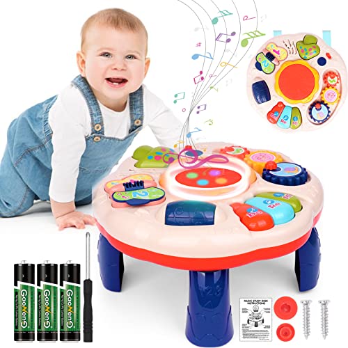 Baby Toys 6 To 12 Months, Baby Activity Center Activity Table For Toddlers 1-3, Toddler Game Table Early Learning & Education Toys Infant Development, Musical Player Interactive 2023 New Infant Toys #TOP14