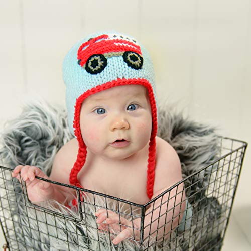 Hugglugs Baby And Toddler Boys Firetruck Beanie Hat Medium #TOP3