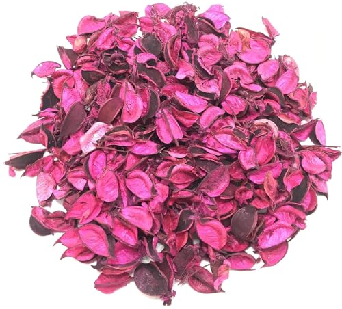 Image of Decorative Vanilla Scented Dried Flowers Home Fragrance Sachet of Petal Potpourri Bags (Pink, 500gm)