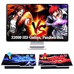 GWALSNTH 32000 in 1 Pandora Box 60S Arcade Games Console,1280X720 Display,Search/Save/Hide/Pause Games,Two Separate joysticks,1-4 Players