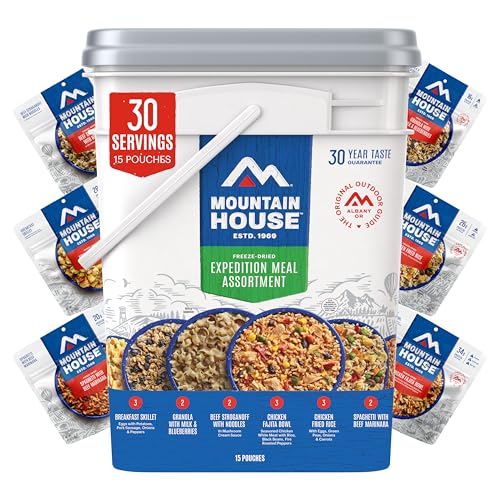 Mountain House Expedition Meal Assortment Bucket Freeze...