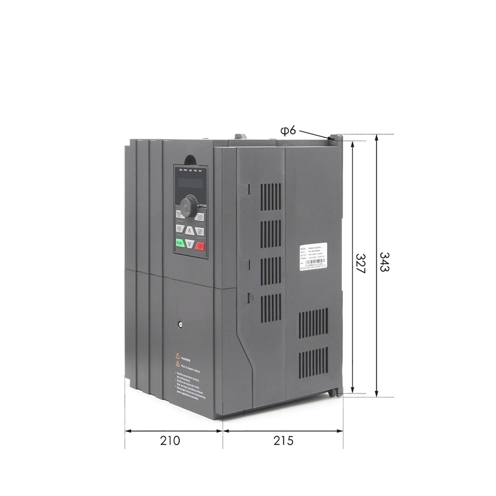 15KW BD600 Inverter 220v/380v Azionamento a frequenza variabile Uscita trifase Controllo velocità motore 0-1000Hz vettoriale