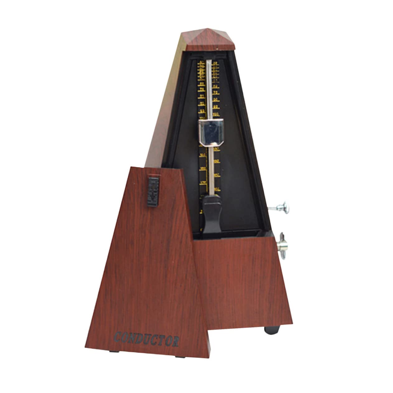 Mechaniczny metronom, 1 szt. Fortepian Gitara Basowa Flet Akcesoria Mechaniczne Akcesoria Metronom Cyfrowy Instrument Muzyczny Metronom Instrumentalny Część Wydajnościowa