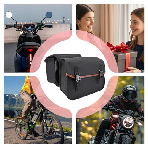 Sacs de selle imperméables pour protéger vos bagages de moto