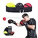DONGQI Reflejo de Boxeo,Ball Fight Ball Reflex,para Mejorar Las reacciones y la Velocidad, Ideal para Entrenamiento y Fitness,Correas de Silicona Ajustables,3 Bolas.