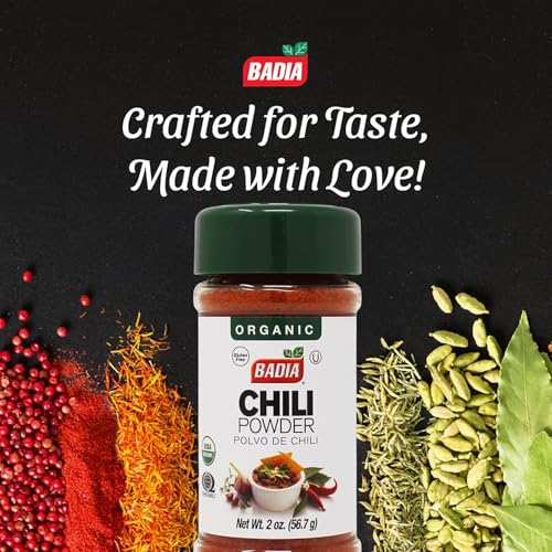 Image of Badia Spices, Organic Chili Powder, 2 Ounce