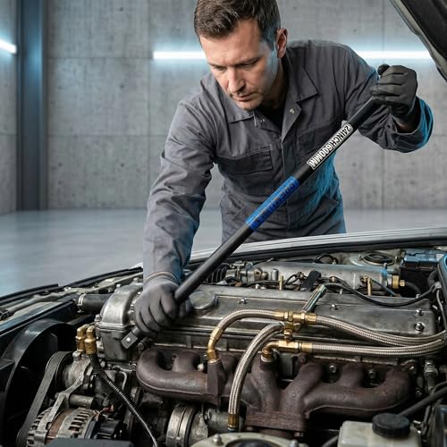 Image of 1 /2 inch Drive Impact Extension Bar, 24 Inch Length Socket Extension, CR-V Steel, Narrow and Deep Areas in Automobile Maintenance, Mechanical Assembly or Industrial Operations