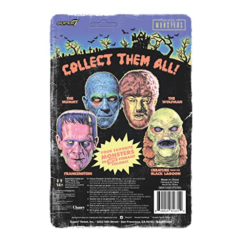 Image of Super7 Universal Monsters Frankenstein (Costume Colors) - 3.75 in Scale Reaction Figure