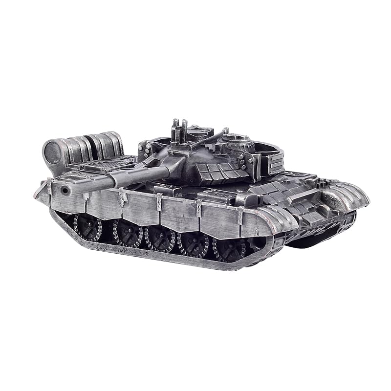 1:72 Scale Chinese Peoples Liberation Army Type 59D Main Battle Tank All-Metal Casting Model (Silver)