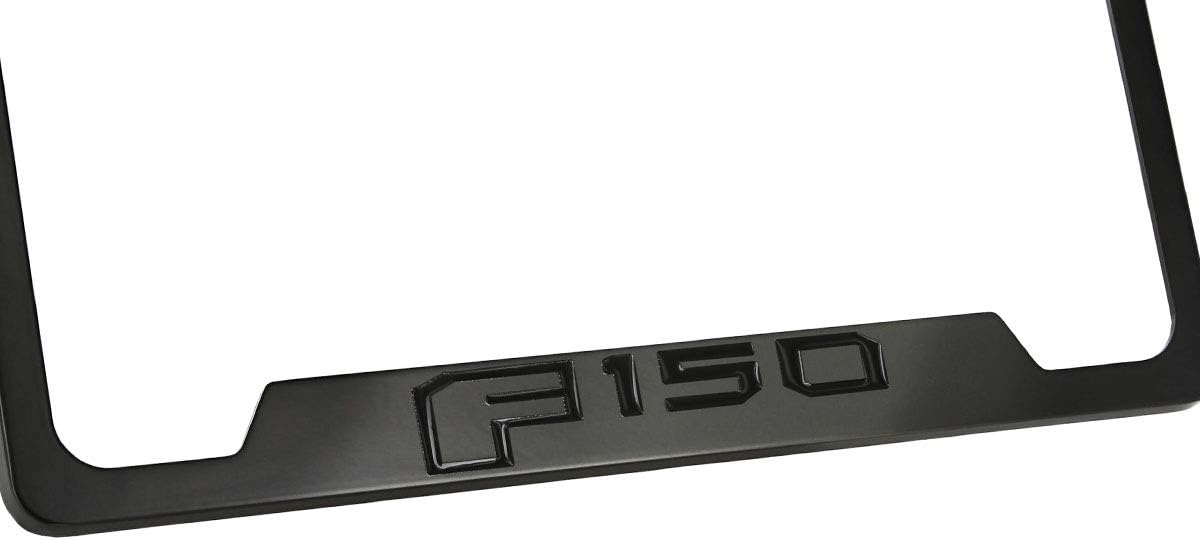License Frame Inc. Ford F 150 Blacked Out Style Metal License Plate Frame