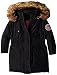 Weatherproof Girls Heavy Weight Parka With Faux Fur Trimmed Hood