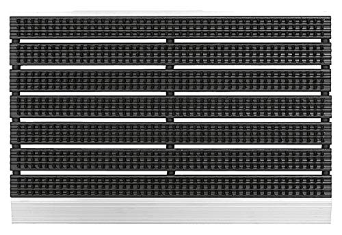 Preisvergleich Produktbild Unbekannt Bürsten-Fußmatte schwarz 45x75