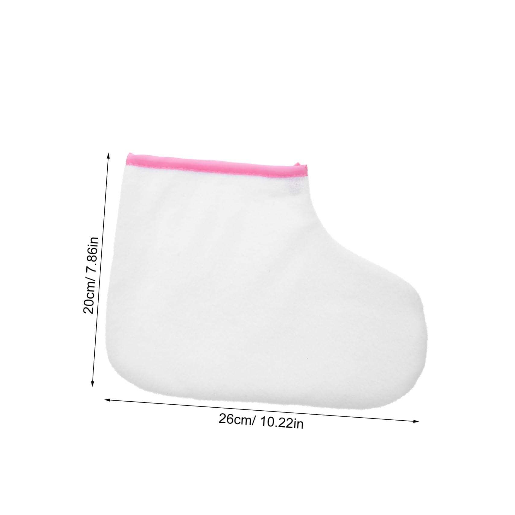 GOOHOCHY Cotton Foot Care Paraffin Wax Covers Logo Warm Foot Spa Booties for Beauty Salons