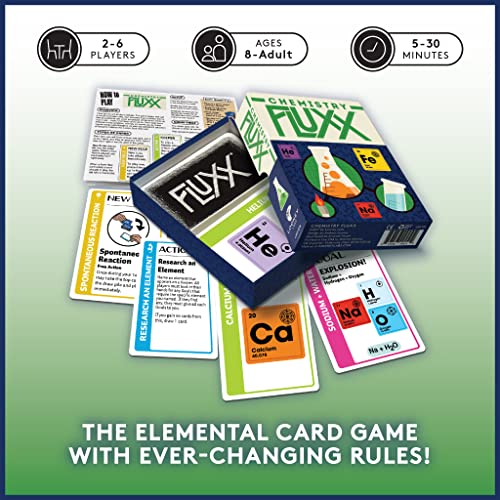 Chemistry Fluxx Card Game - Explore The World of Elements - Image 2