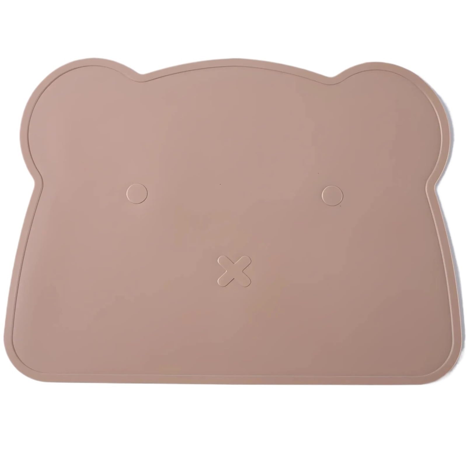 Coaster Bear Placemat Silicone Insulated Creative Coaster Leak-proof Table Mat Western-style