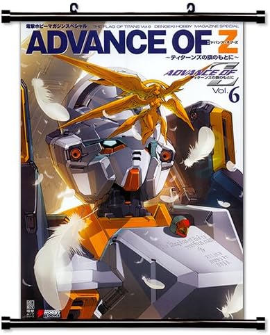 Amazon Com Advance Of Zeta The Flag Of Titans Anime Fabric Wall Scroll Poster 16 X 21 Inches A Advance 1 Posters Prints