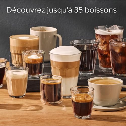 SIEMENS, machine à café à grain automatique, EQ700, écran iSelect, coffeeWorld, Cold Brew, Slow Brew, bac à lait, adaptateur briques de lait, Home Connect, acier inoxydable, blanc, TQ715R03 integral