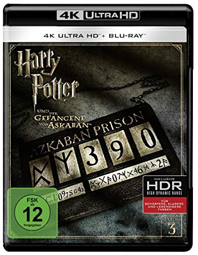 Harry Potter und der Gefangene von Askaban (4K Ultra HD) (+ Blu-ray) [Alemania] [Blu-ray]