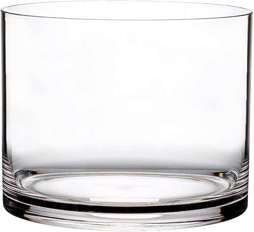 Miniatura 1 de FOYER 2300142 Unbreakable Vase, Flower Base, Polycarbonate, Stylish, Height 7.9 inches (20 cm), Width 9.8 inches (25 cm), Small