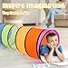 Kids Play Tunnel for Toddlers,Pop Up Crawl Through Tunnel Play Tent for Baby Infant Children or Pet,Indoor & Outdoor Toys for Boy and Girl Backyard Playset