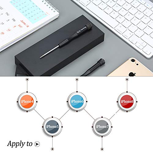 Kingsdun Pentalobe P5 Five-star 1.2 Magnetic Screwdrive for Macbook Pro Retina/Macbook Air Battery,Macbook Pro Retina/Macbook Air Trackpad, Macbook Pro Retina/Air Keyboard/Retina/Air Assembly