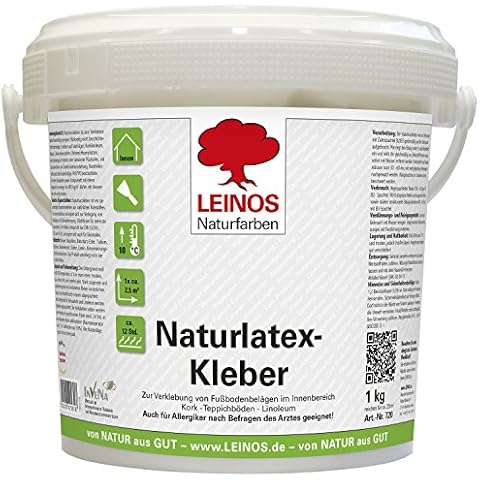 Leinos 720 Naturlatexkleber 1,00 kg Cover