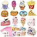 AOJOYS Valentines Day Cards for Kids, 32 Set Kids Valentine's Day Greeting Cards with Temporary Tattoos and Envelopes, Valentines Day Cards Pack for Classroom Exchange