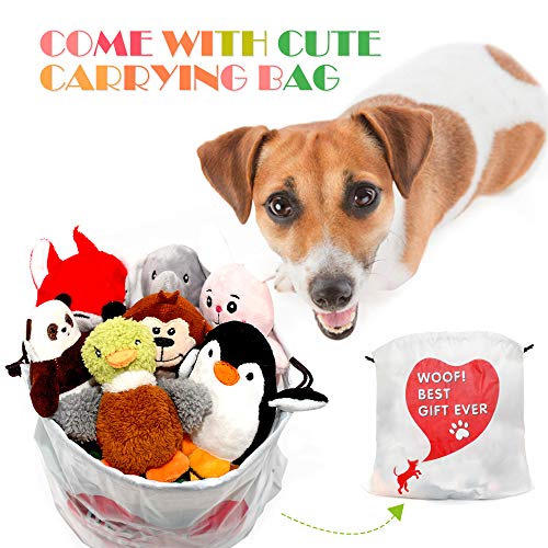 SHARLOVY Dog Squeaky Toys for Small Dogs,Stuffed Animal Puppy Toys,Cute Puppy Chew Toys for Dog Teething Toys, Pet Toys… - Image 6