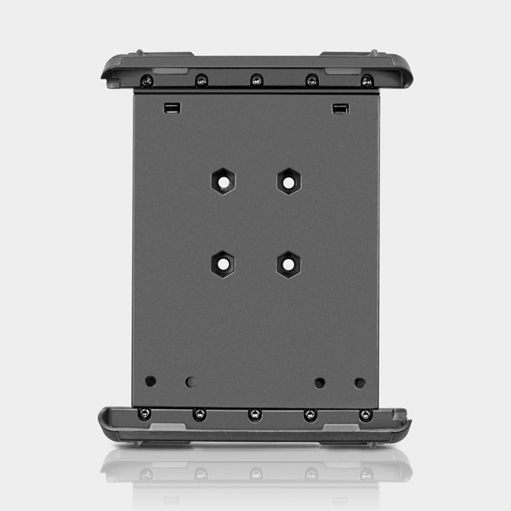 Terminal de datos para tablet con clip trasero para motocicleta, soporte GPS apto para tabletas de 7 a 8 pulgadas