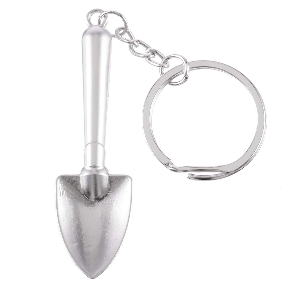 Llavero de pala excavadora mini metálica, obra, Mini pala de construcción para llaves - imagen 3