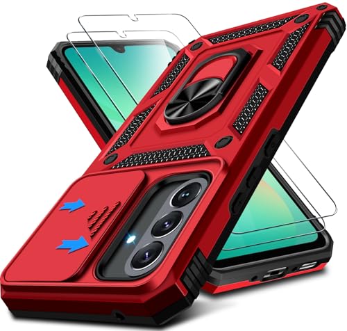 Kameraschutz Handyhülle für Samsung Galaxy Hülle mit schutzfolie*2
