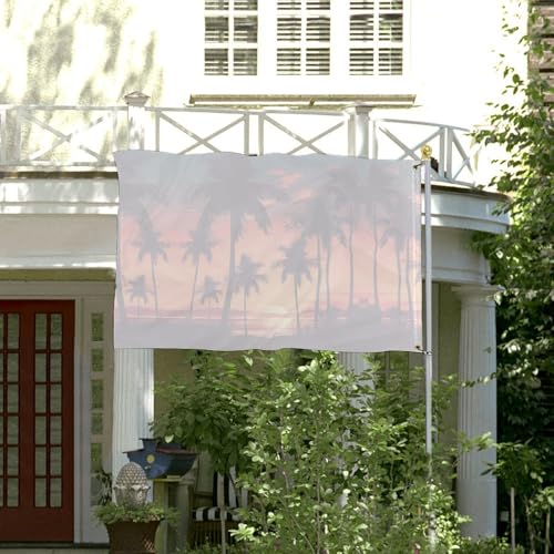Bannière de chambre palmier d'été pour transformer votre décoration