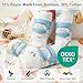 IBESTOPIA 70% Rayon Made from Bamboo 30% Cotton Muslin Swaddle Blanket, 47 x 47 Inches, Farm Theme Baby Receiving Blanket, Soft and Breathable, Unisex, 4 Pack