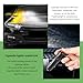 SHMZK Car Emergency Strobe Light, 12V Windshield Dashboard Warning Flash Light with 12-LED, Universal Auto Dash Safe Caution Hazard Light for Car Truck SUV, Car Accessories (White & Yellow)