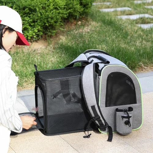 Mochila para gatos cómoda y segura para llevar a tu mascota en coche y moto 4