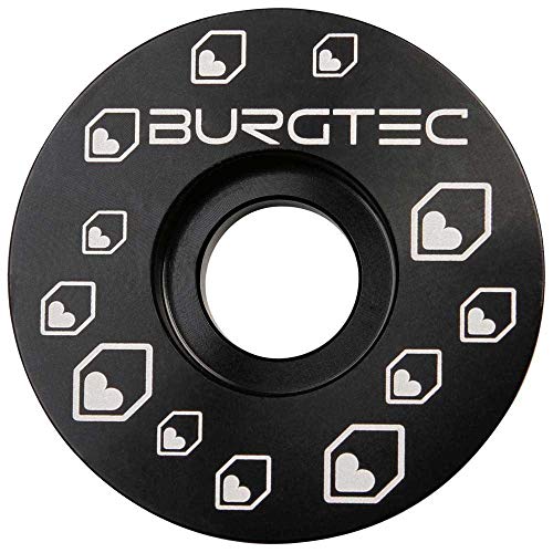 Burgtec Top Cap Black, 1 1/8In
