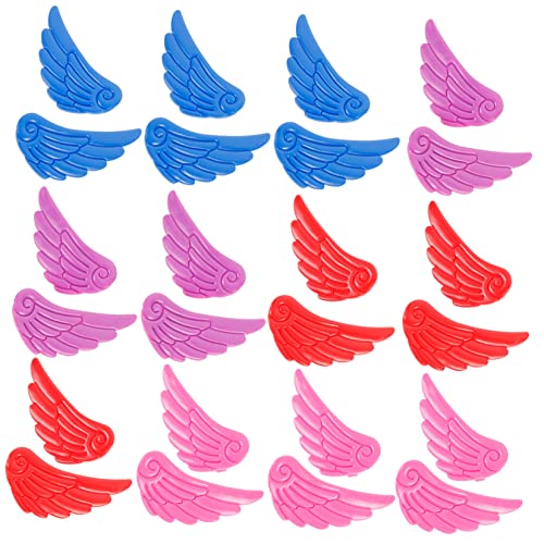 NOLITOY 12pairs Butterfly Wings Shoe Decor Skating Accessories for Roller Skates to Clean Creative and Versatile Styles