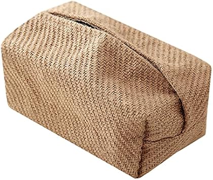 Tissue Box Cover Paper Towel Holder Simple Cotton and Linen Bathroom Kitchen Paper Towel Holder Pumping Paperchase Dispenser