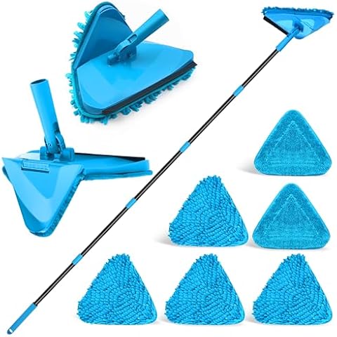 NEWE Wall Mop Cleaner with Long Handle Cover