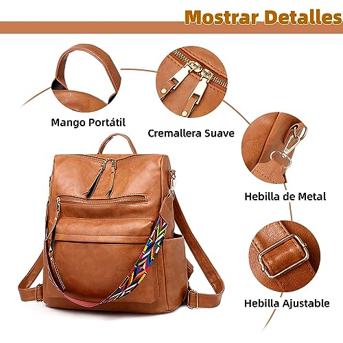 Comparativas de Bolsos mochilas cuero - los más vendidos. 3 Imagen adicional