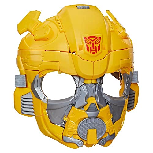 TRANSFORMERS Toys Rise of the Beasts Film Bumblebee 2-in-1 Converting Mask for Ages 6 and Up, 22.5 cm