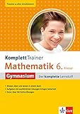 mathe 6 klasse realschule  Klett KomplettTrainer Mathematik 6. Klasse Gymnasium: Der komplette Lernstoff mit über 100 Online Mathe Übungen