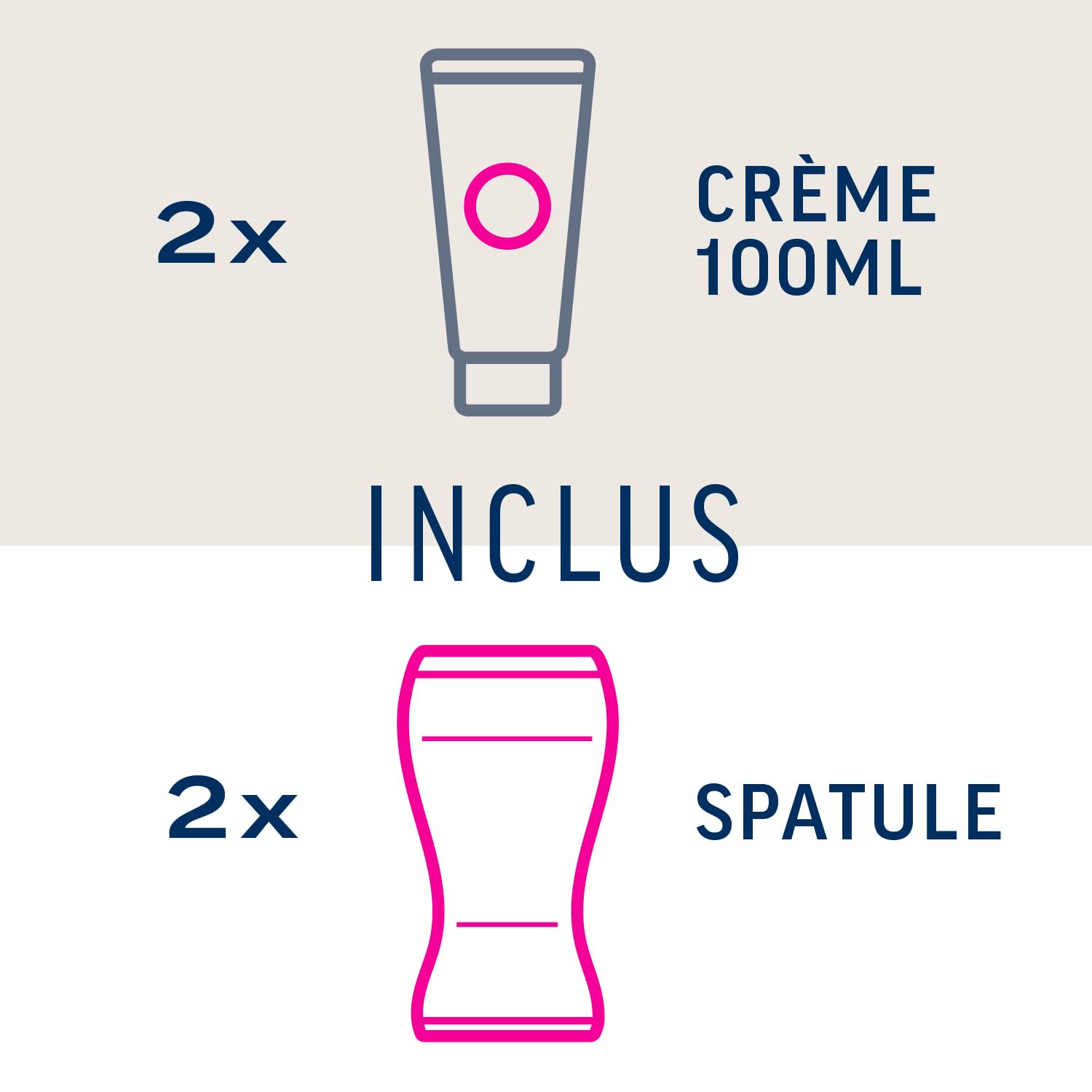 Veet Crema depilatoria Minima – Morbidezza lunga durata dopo la depilazione, pelli sensibili, tubo da 100 ml (confezione da 2)