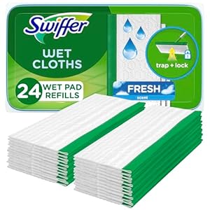 Swiffer Sweeper Wet Mopping Cloths, Mops...