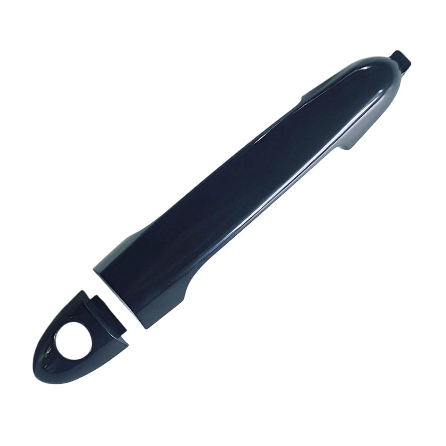 Poignée de porte extérieure en plastique noir lisse premium pour Kia Rio