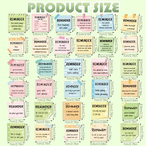Imanes decorativos para refrigerador Copkim 32 pcs miniatura 2