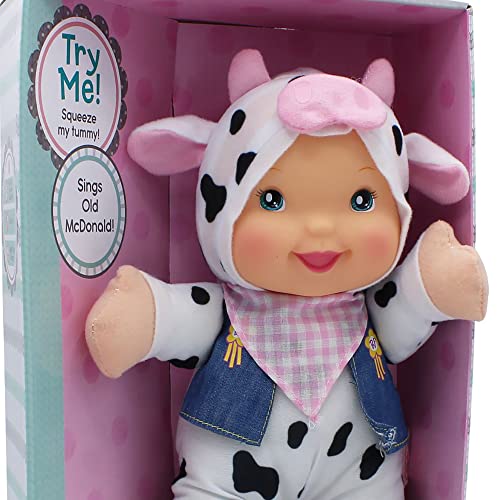 Muñeca musical Farm Animal Friends 12" bilingüe miniatura 6